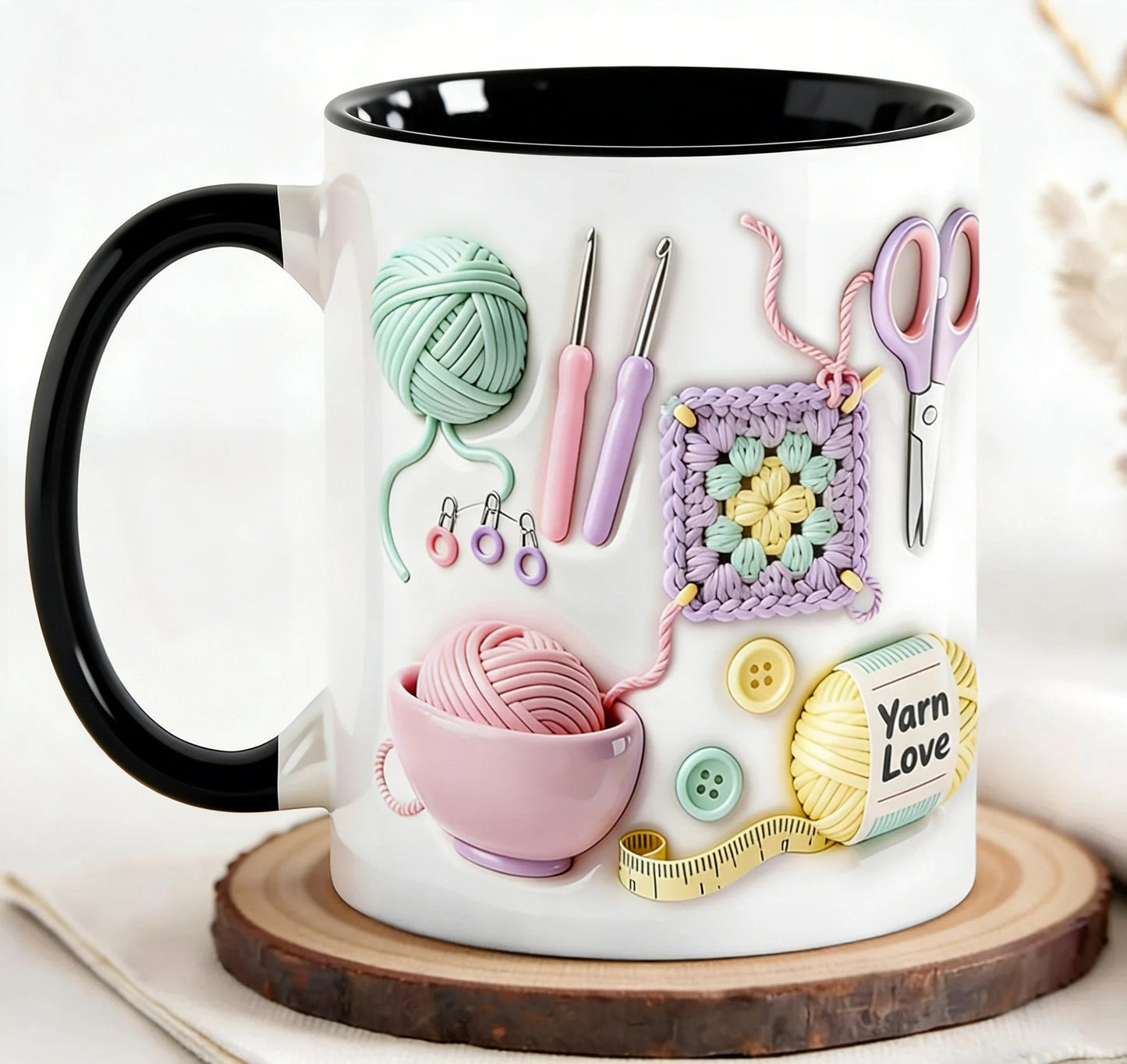 đ„VIIMEINEN MYYNTIpĂ€IVĂ 50 % ALENNUS!!đPikamyynti⥠Yli 50 000 kappaletta myyty! Loppumassađ„Yarn Love -muki, lahja kĂ€sityölĂ€isille ja luoville sieluille