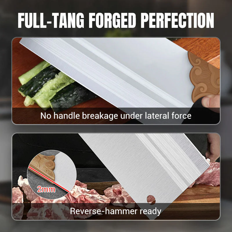 🔥HOT SALE -50%! 🔪🌟🍳Taottu terävä ja kestävä keittiöveitsi✂️🥩