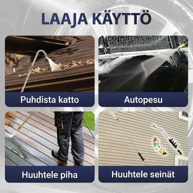 4000 PSI:n painepesuputkisarja