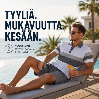 👕 TARJOUS -50%! 💥 2-osainen miesten paita- ja shortssisetti, digipainettu – hengittävä premium-kangas, urheilullinen leikkaus, rypistymätön · 5 väriä · S–6XL ✨ Osta 2 kpl = ilmainen toimitus.