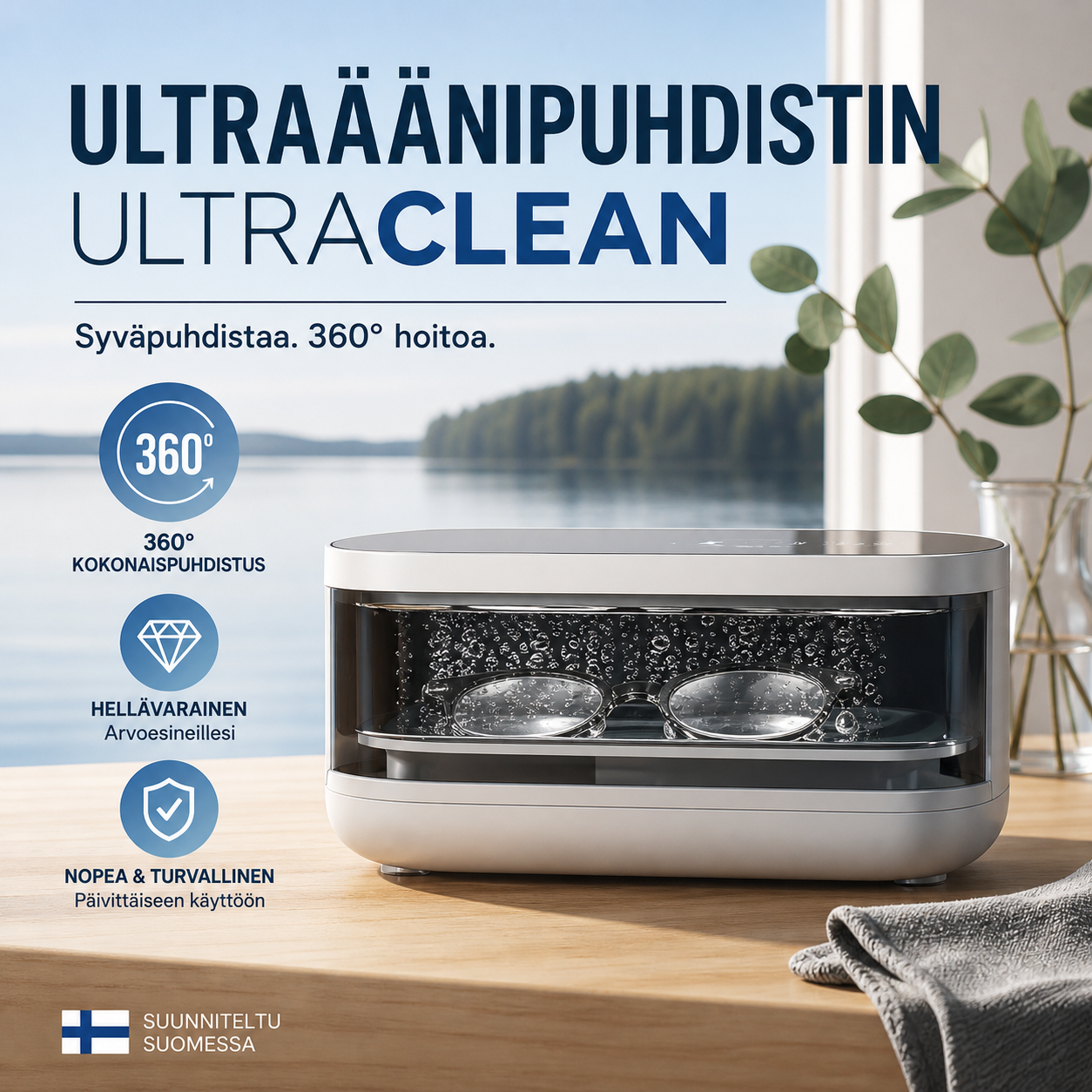 ✨Ultraäänipuhdistin | ULTRACLEAN