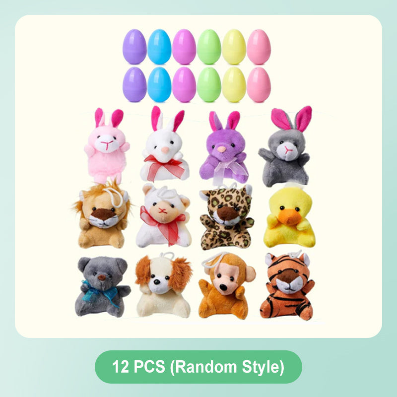 🎁Pääsiäisen kuuma tarjous 50 % ALENNUS🎁Esitäytetyt pääsiäismunat pehmoleluilla