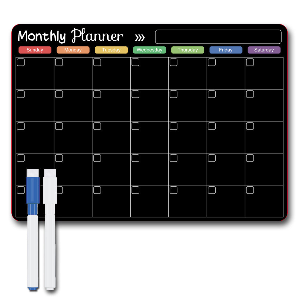 Magnetic Erasable Calendar Set