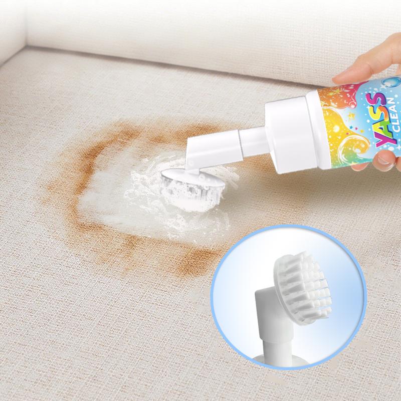 💖VIIMEINEN PÄIVÄ: OSTA 3, SAAT 1 ILMAISEKSI!!💖Yass Clean Magic -vaahtopuhdistusaine matoille ja verhoiluille – lemmikkien tahrojen ja hajujen poistoaine, mukana puhdistusharja🧼🪄