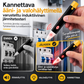 Kannettava ääni - ja valohälyttimellä varustettu induktiivinen jännitetesteri