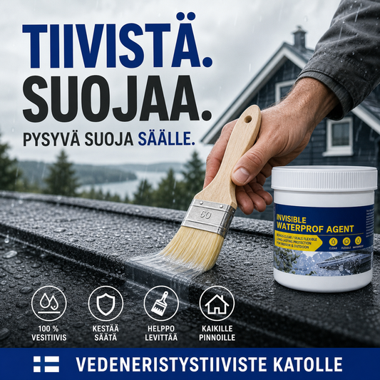Kirkas ja näkymätön vedeneristystiiviste katolle, seinälle ja tiskialtaalle, 100 g