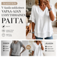Naisten V-kaula-aukkoinen vapaa-ajan lyhythihainen paita