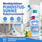 Uskomatonta tahranpoiston taikaa! - Monikäyttöinen Puhdistussuihke Kylpyhuoneeseen