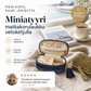 📢📢 50% ALENNUS !! ⏰ Miniatyyri matkakorulaukku vetoketjulla – Kompakti, kannettava ja täydellinen sormuksille, korvakoruille ja kaulakoruille ✨ Tilaa nyt!