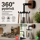 360° pyörivä raskaskäyttöinen koukullinen keittiövälinepidike
