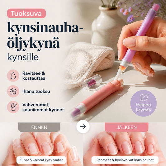 Tuoksuva kynsinauhaöljykynä kynsille