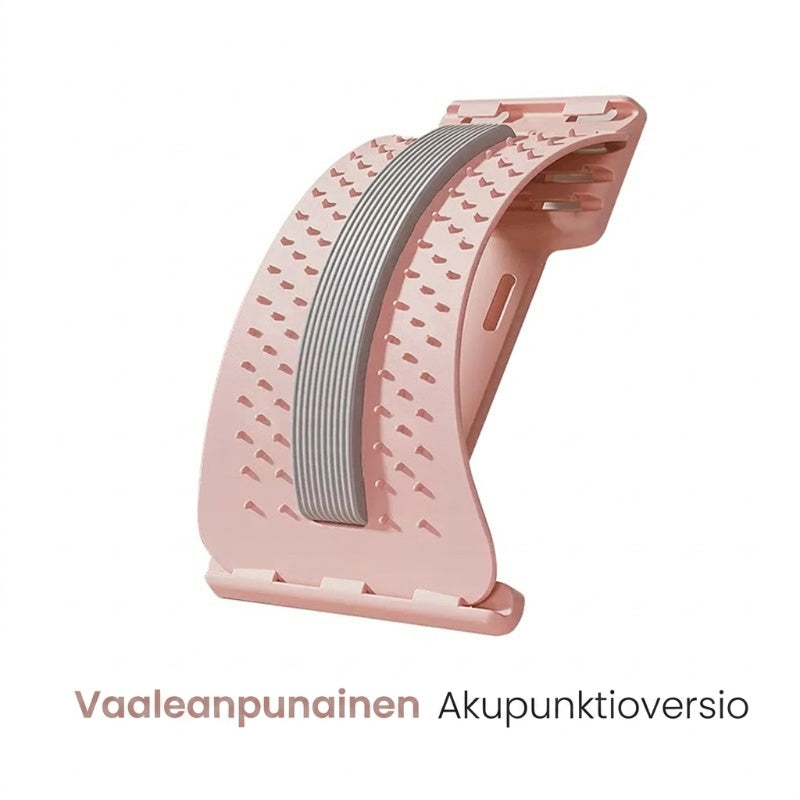 Magneettiterapia, akupunktio, hieronta, lannerangan paarit