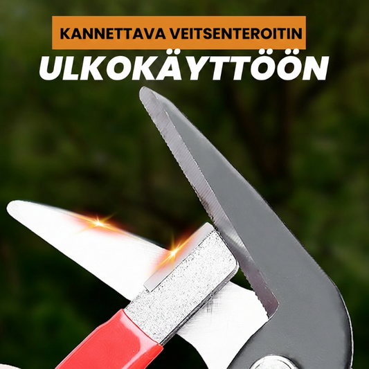 💥osta 1, saat 1 ilmaiseksi –Ulkoilukäyttöön soveltuva kannettava sakset-veitsenteroitin