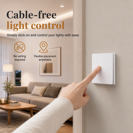 🔋 Vain rajoitetun ajan – 50 % ALENNUS! ✨ Ladattava langaton LED-valaisin – Kätevä ja johdoton valaisin kotiin ja ulkokäyttöön