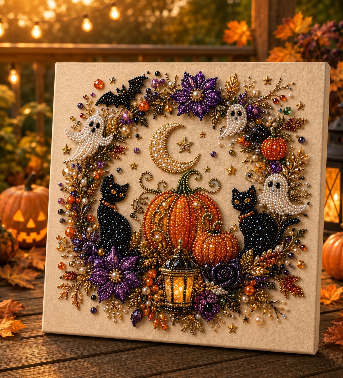 🔥 Viimeinen päivä, 50 %:n alennus  👻✨ Halloween-helmi-askartelupaketti – Muuta pienet helmet kammottavan söpöiksi taikuuksiksi