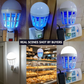 LED-hyönteismyrkkylamppu – E27-kierrekanta, sisä- ja ulkokäyttöön