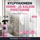 Monipintainen kylpyhuoneen puhdistusaine homeelle ja kalkille – tehokas puhdistus ilman hankausta!