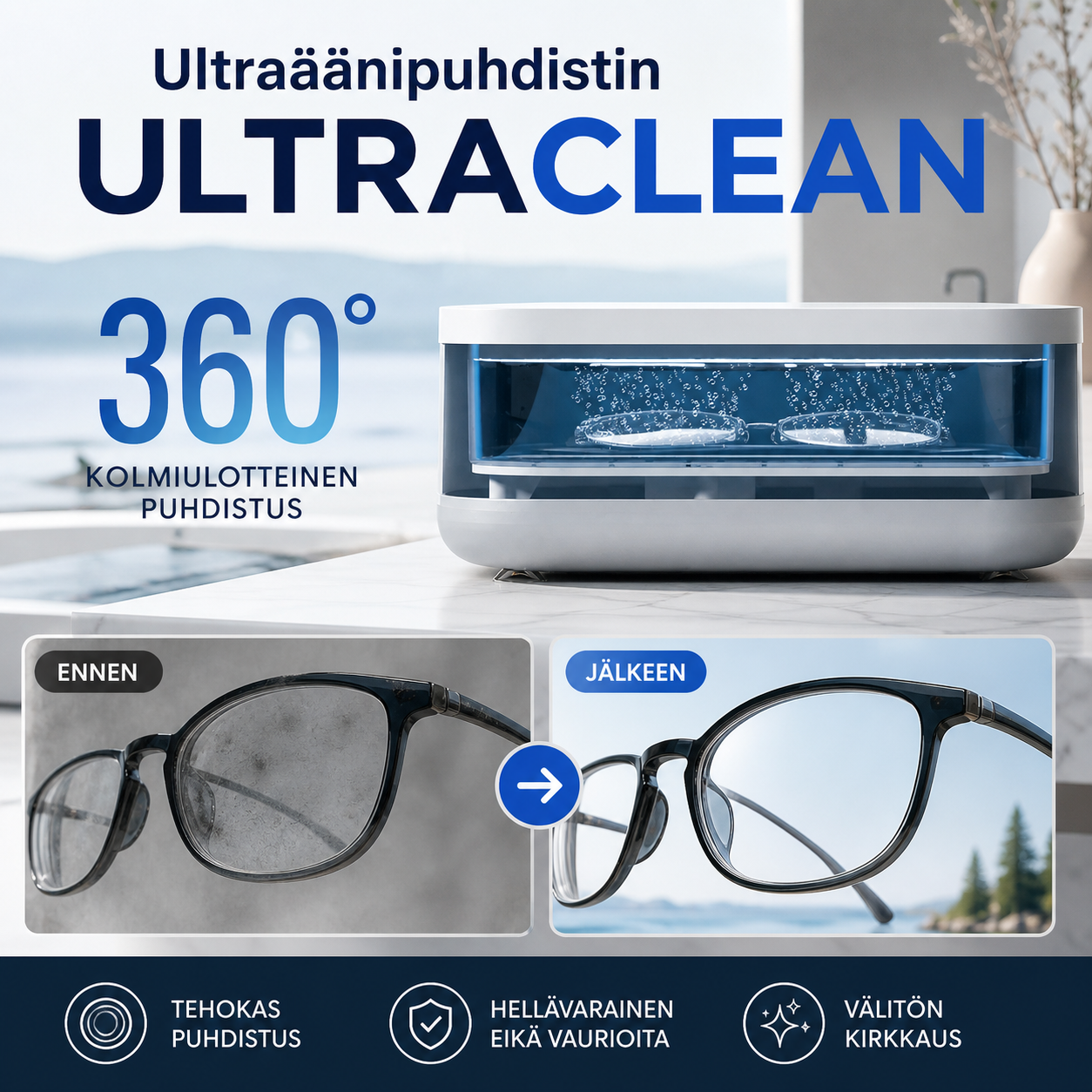 ✨Ultraäänipuhdistin | ULTRACLEAN
