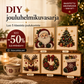 🧘Rentouttava ja aloittelijaystävällinen - 🎨💎DIY-jouluhelmikuvasarja