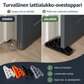 Turvallinen lattialukko-ovestoppari