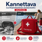 Kannettava suurikapasiteettinen ensiapulaukku olkahihnalla