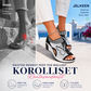 Naisten rennot peep-toe-malliset korolliset rantasandaalit