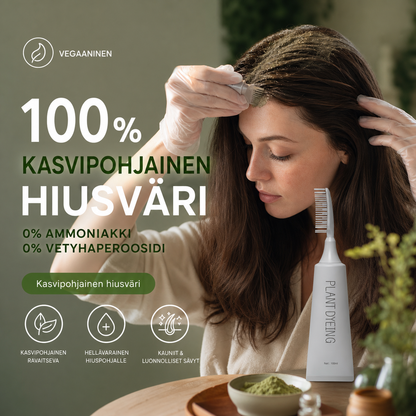 🔥Rajoitettu erikoistarjous – 50 % ALENNUS🔥Kasvipohjainen hiusväri🌿