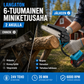 ⚡60 % alennus nyt! 🌳Langaton 6-tuumainen miniketjusaha 1 akulla🌲