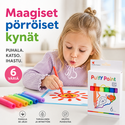 🎁 Maagiset pörröiset kynät – luo 3D-efektejä ja pörröisiä kuvia!