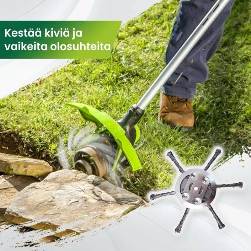🔄  50 %:N ALENNUS NYT! ⚙️ Ruohotrimmerin vaihtopää – työkaluja vaativa pikavaihto, takertumaton rakenne ja yleinen yhteensopivuus ✂️