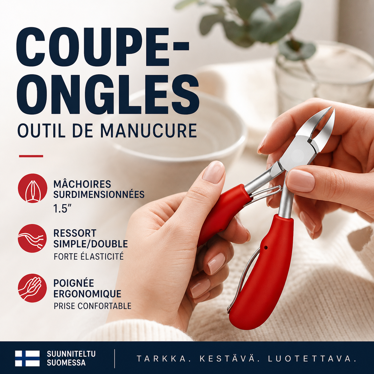 Coupe-ongles Outil de manucure🔥2 pièces livraison gratuite 🔥