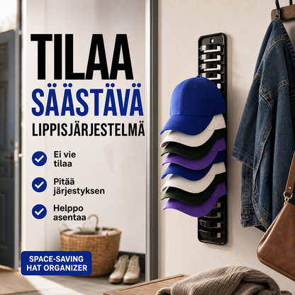Tilaa säästävä hattujärjestelijä