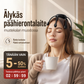 Älykäs päähierontalaite mustekalan muodossa