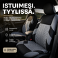 Auton istuinsuojasarja renkaan kuvioinnilla