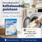 Pesuvalkaisuarkit keltaisuuden poistoon