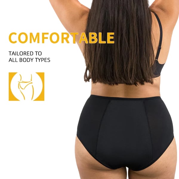 ⏳Viimeinen päivä – osta 1, saat 3 pakkausta!!🔥Vuoden 2026 myydyin tuote🏆LunaBloom™:n korkeavyötäröiset, vuotamattomat alushousut ✨Voipehmeät, erittäin joustavat ja huomaamattomasti suojaavat 🍃