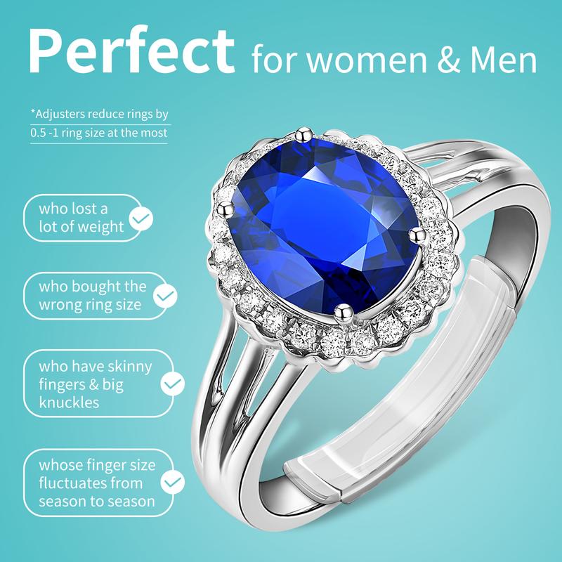💍Sormuksen kokoa säätävä rengas löysille sormuksille