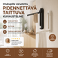 Imukupilla varustettu pidennettävä taittuva kuivausteline