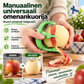 ⏳Aikarajoitettu 50% alennus! 💥 Manuaalinen universaali omenankuorija – kuori omenat helposti!