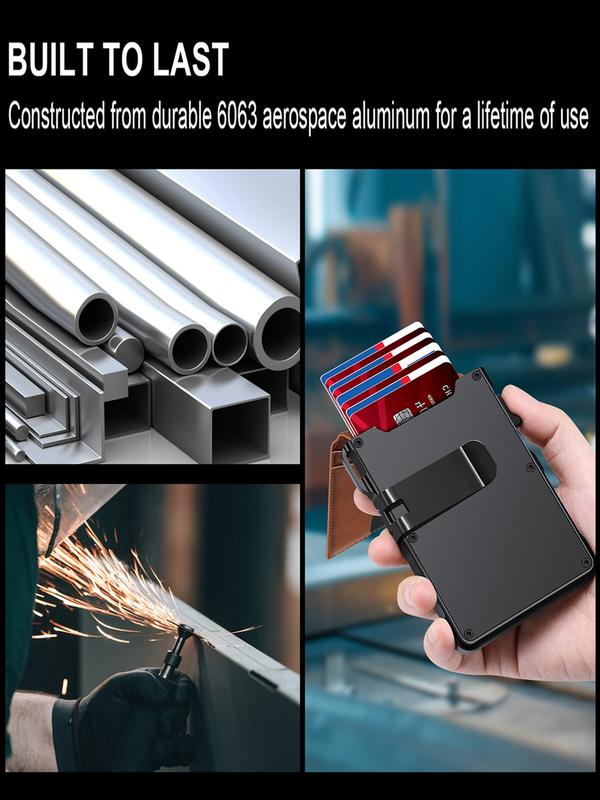 🔥🎁Uutuus: 50% ALENNUS – Miesten ohut lompakko RFID-suojalla