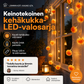 Keinotekoinen kehäkukka-LED-valosarja