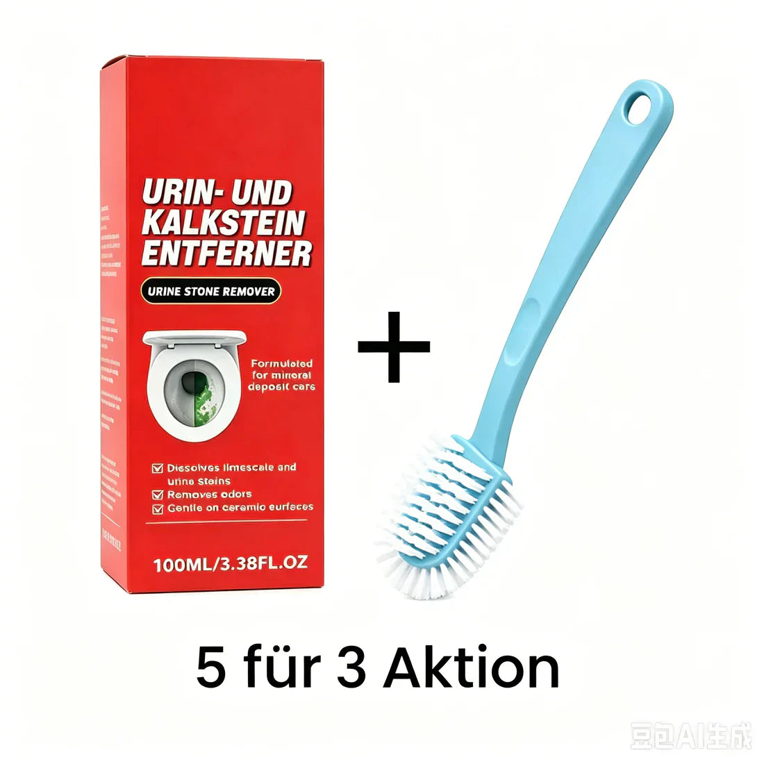🚀 JUURI TULLUT MARKKINOILLE! 50 % ALENNUS 💎 Erittäin tehokas wc-puhdistusaine 🧪 Liuottaa vuosien aikana kertyneet virtsa- ja kalkkikertymät ✨ Ei enää hankaamista