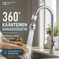 Säädettävä 360°:lla pyörivä hanasuodatinsarja