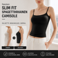 Naisten slim fit -mallinen spagettihihainen camisole