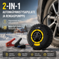 2-in-1 Autonkäynnistysapulaite ja rengaspumppu – käynnistä auto ja täytä renkaat yhdellä laitteella!