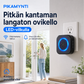 ⚡ PIKAMYNTI 📶 Pitkän kantaman langaton ovikello LED-vilkulla 🔔 Kodin perustarvike