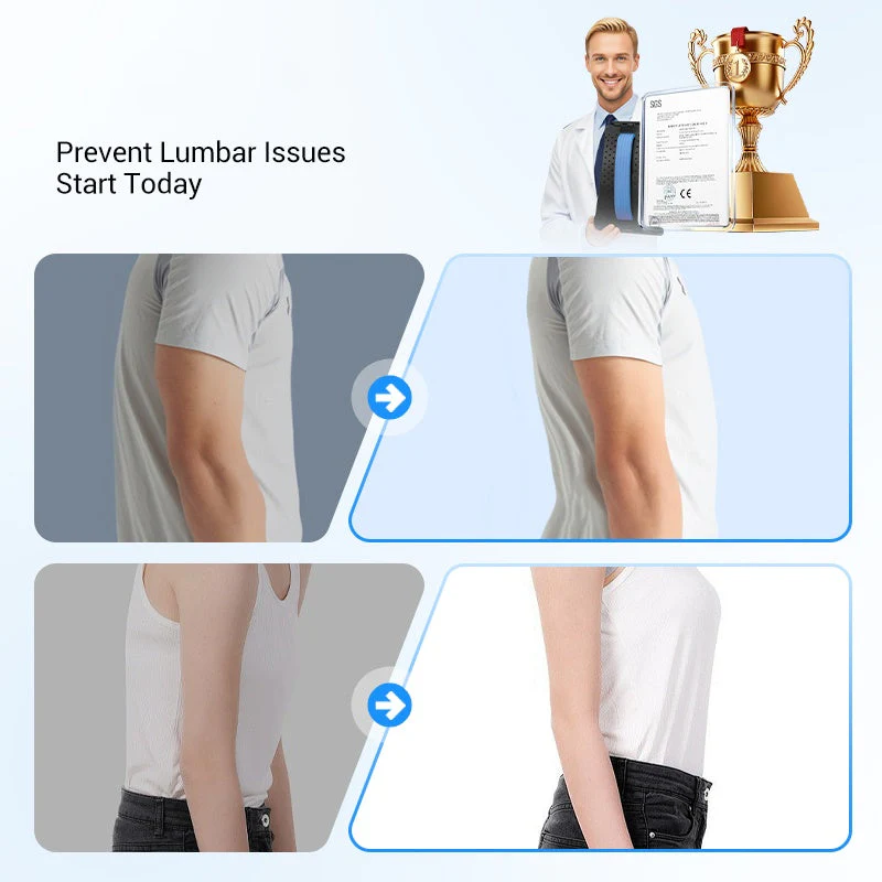 ⏰ SALE -50% ALOUUS🔥Magneettiterapia-Akupunktio-Hieronta-Lannerangan Venytin