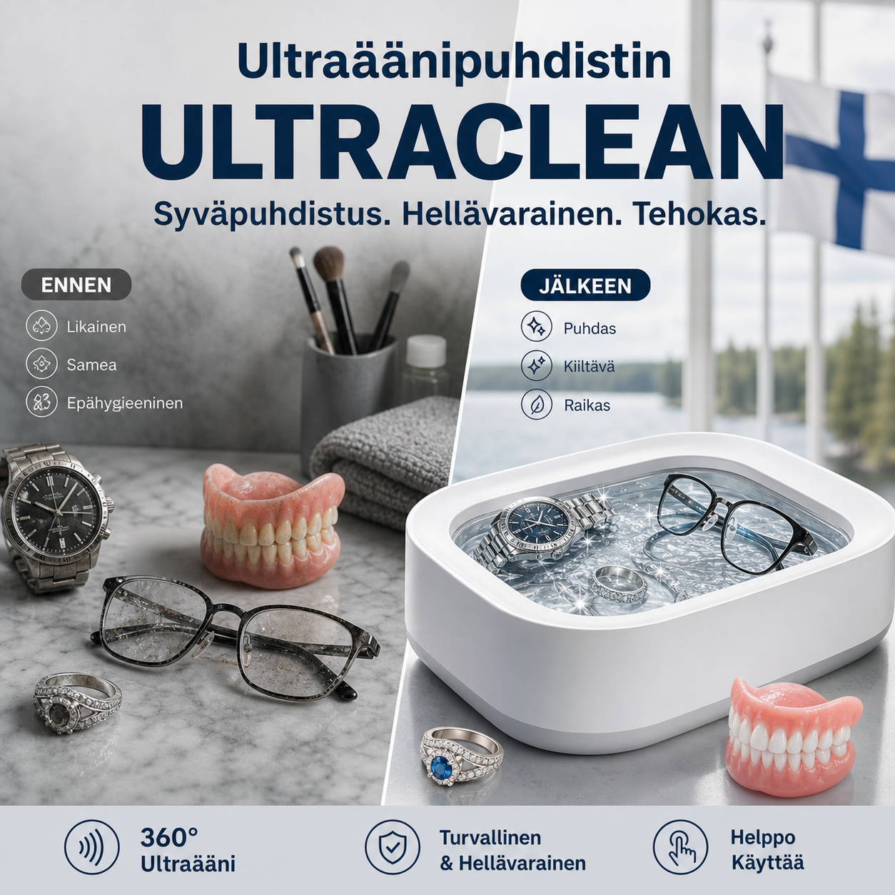 ✨Ultraäänipuhdistin | ULTRACLEAN