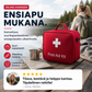 Kannettava suurikapasiteettinen ensiapulaukku olkahihnalla