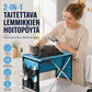🐱 50 % ALENNUS! 🛏️ 2-in-1-taitettava lemmikkien hoitopöytä – Luistamaton pöytä ja mukava makuualusta – Ihanteellinen harjaukseen, kynsien leikkaamiseen ja päiväunille 💤
